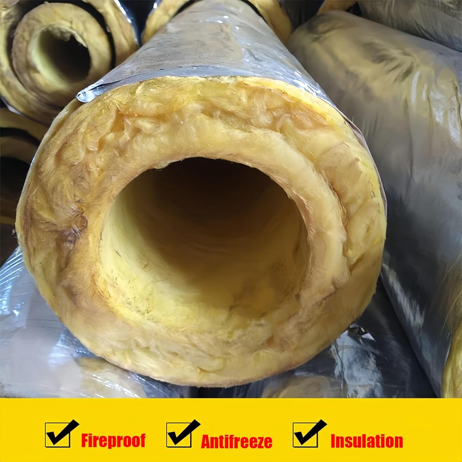 Insulation Wool Fibreglass Store in Kampala, Uganda Sale